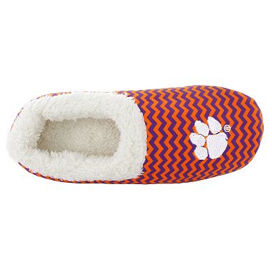 Clemson Tigers Women's Chevron Slippers