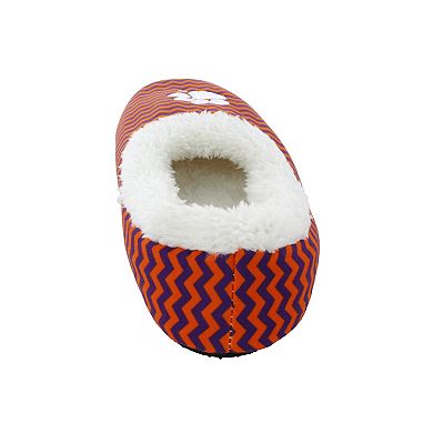 Clemson Tigers Women's Chevron Slippers