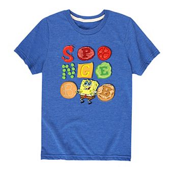 Boys 8-20 Nickelodeon SpongeBob SquarePants Patty Ingredients Graphic Tee