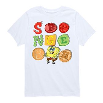 Boys 8-20 Nickelodeon SpongeBob SquarePants Patty Ingredients Graphic Tee