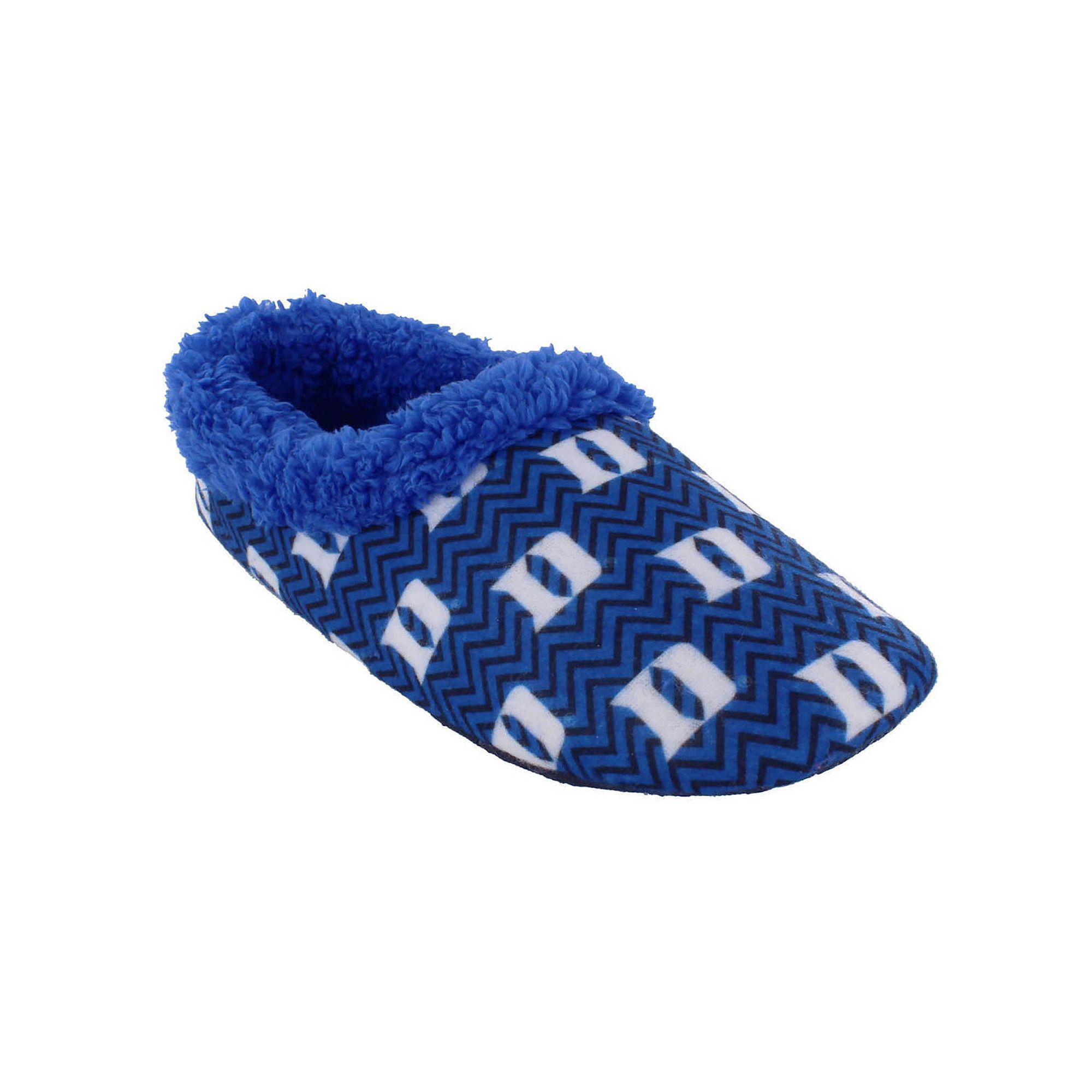 Duke Blue Devils Womens Chevron Slippers, Size: Medium, Team None