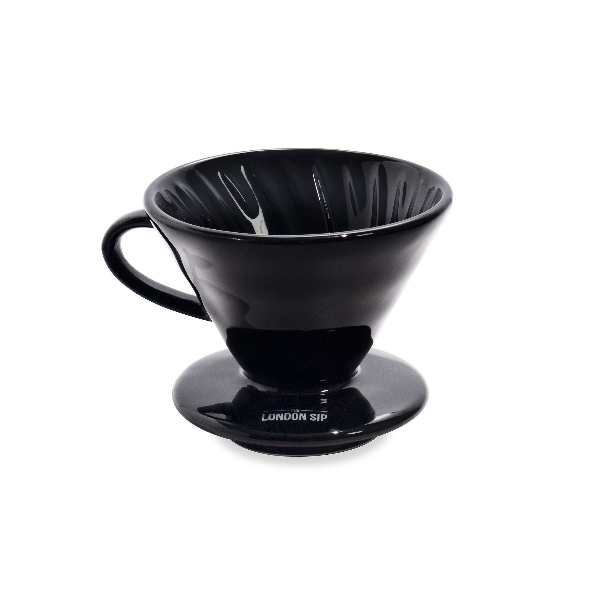 Escali Ceramic Coffee Dripper Deluxe, Black