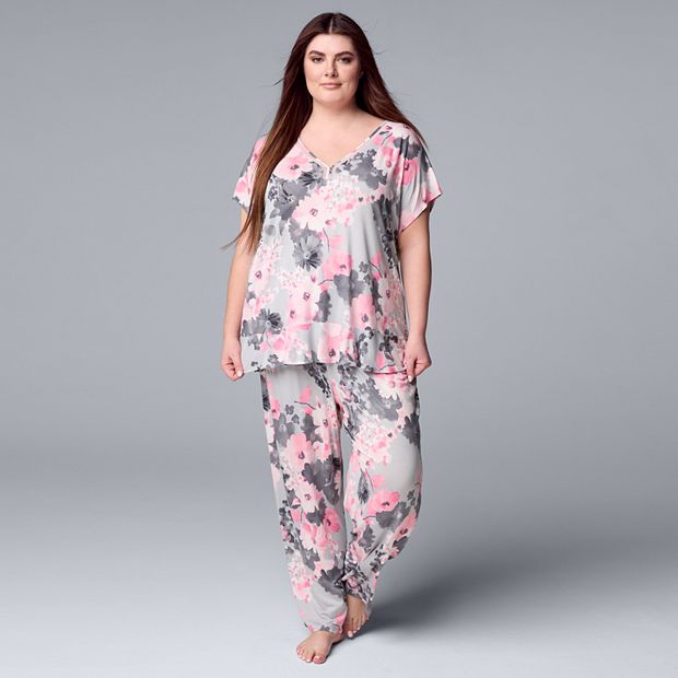 Kohls womens discount pajamas plus size