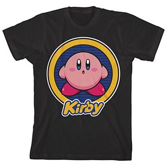 Boys 8-20 Kirby Character Circle Graphic Tee