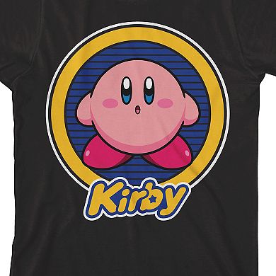 Boys 8-20 Kirby Character Circle Graphic Tee