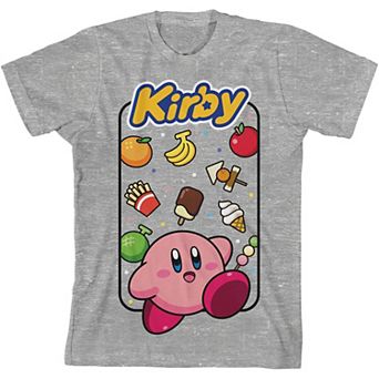 Boys 8-20 Kirby With Food Graphic Tee