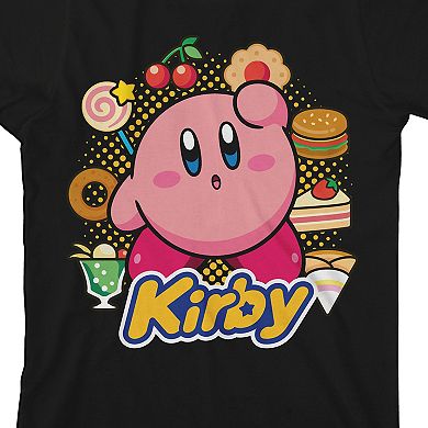 Boys 8-20 Kirby Circle Of Food Graphic Tee
