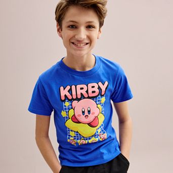 Boys 8-20 Kirby Riding Warp Star Graphic Tee