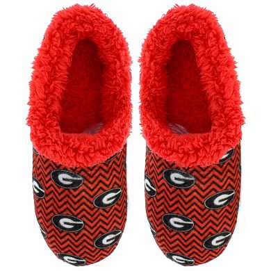 Georgia Bulldogs Women's Chevron Slippers