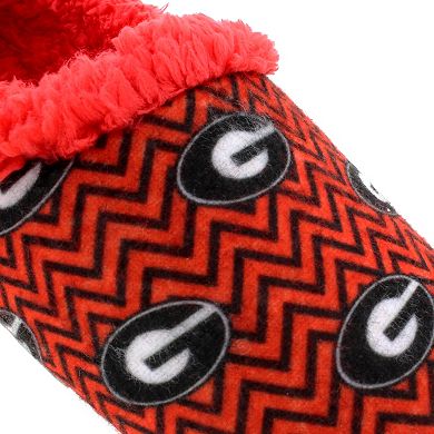 Georgia Bulldogs Women's Chevron Slippers