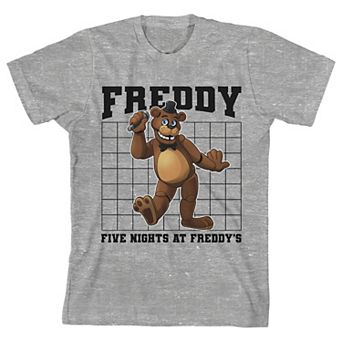 Boys 8-20 Five Nights At Freddys Mic Graphic Tee
