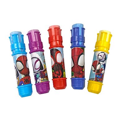 Spidey & His Amazing Friends 5pk Sidewalk Chalk with Chalk Holders