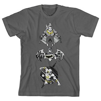 Boys 8-20 Justice League Aquaman, Batman & The Flash Graphic Tee