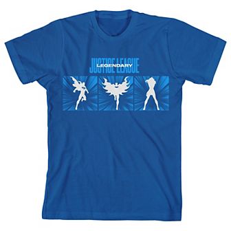 Boys 8-20 Justice League Legandary Graphic Tee
