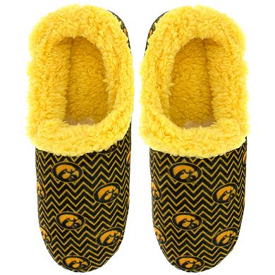 Iowa Hawkeyes Women's Chevron Slippers