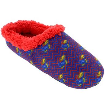 Kansas Jayhawks Women's Chevron Slippers
