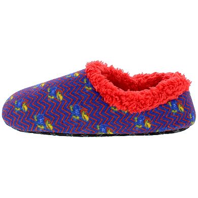 Kansas Jayhawks Women's Chevron Slippers