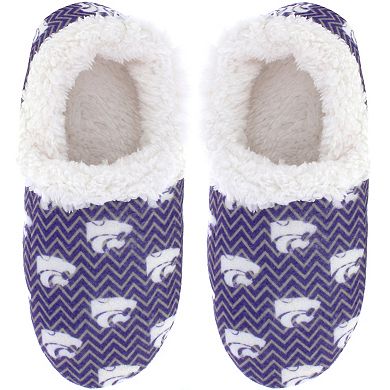 Kansas State Wildcats Women's Chevron Slippers