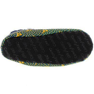 West Virginia Mountaineers Women's Chevron Slippers