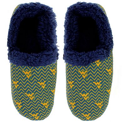 West Virginia Mountaineers Women's Chevron Slippers