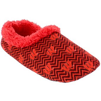 Wisconsin Badgers Women's Chevron Slippers