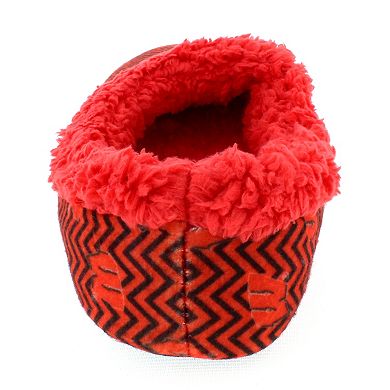 Wisconsin Badgers Women's Chevron Slippers