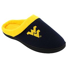 Women's FOCO West Virginia Mountaineers Faux Fur Slide Slippers