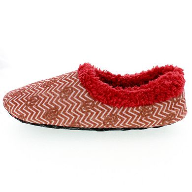 Oklahoma Sooners Women's Chevron Slippers