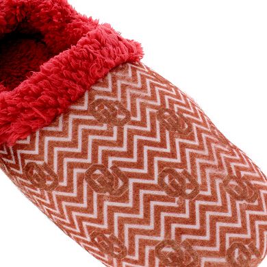 Oklahoma Sooners Women's Chevron Slippers