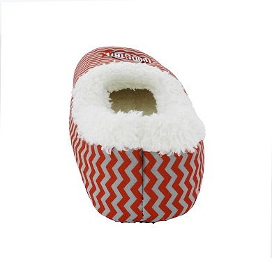 Ohio State Buckeyes Women's Chevron Slippers