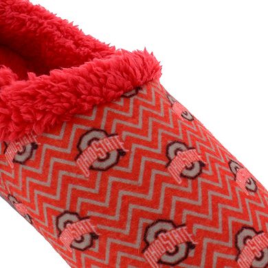 Ohio State Buckeyes Women's Chevron Slippers
