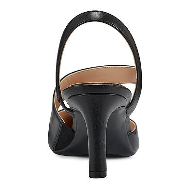 Easy Spirit Recruit Women's Leather Slingback Heels