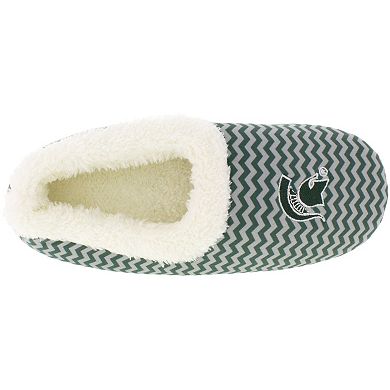 Michigan State Spartans Women's Chevron Slippers