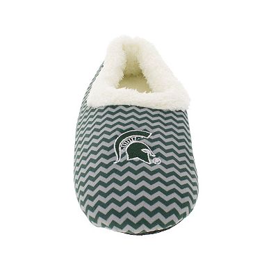 Michigan State Spartans Women's Chevron Slippers