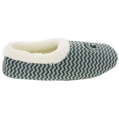 Michigan State Spartans Women's Chevron Slippers