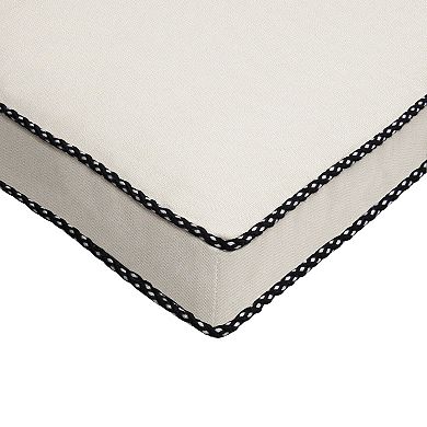 Sorra Home Sunbrella Indoor/Outdoor 3' x 19" Canvas Chair Cushion