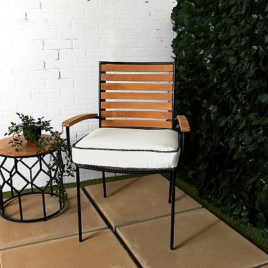 Sorra Home Sunbrella Indoor/Outdoor 3' x 19" Canvas Chair Cushion