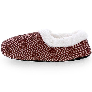 Mississippi State Bulldogs Women's Chevron Slippers