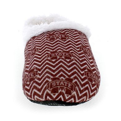 Mississippi State Bulldogs Women's Chevron Slippers