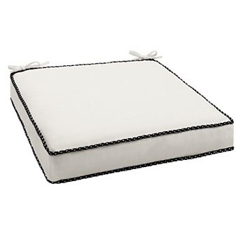 Sorra Home Sunbrella Indoor/Outdoor 3' x 20" Canvas Chair Cushion