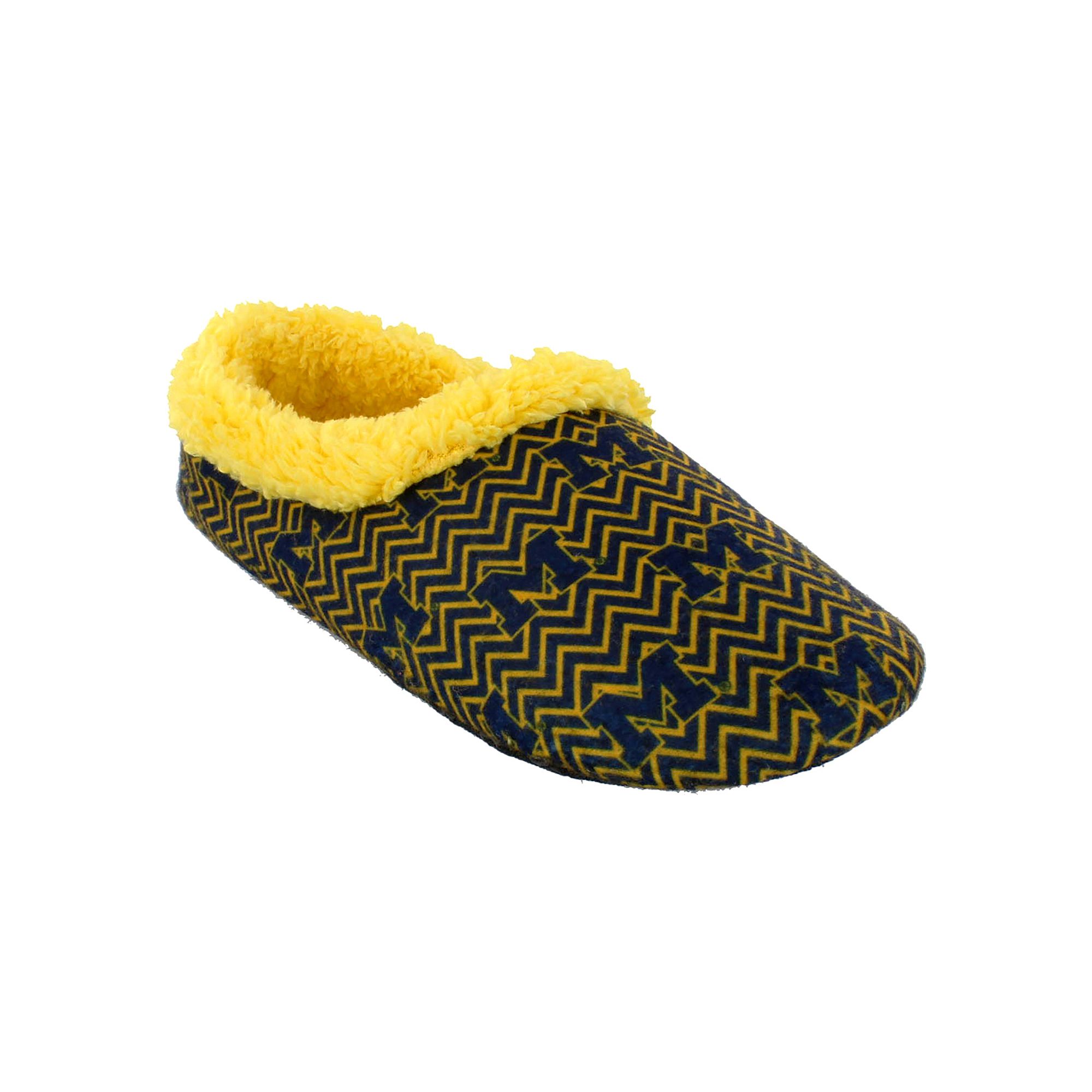 Michigan Wolverines Womens Chevron Slippers, Size: Medium, Team None