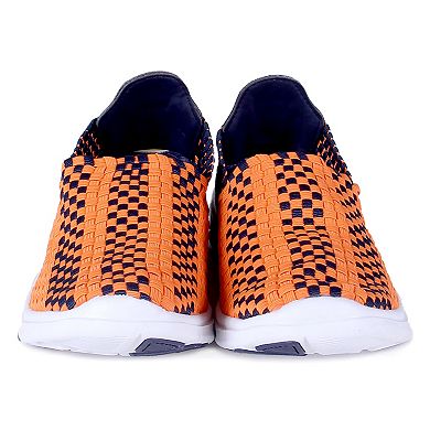 Auburn Tigers Woven Slip-On Unisex Shoes