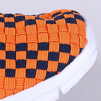 Auburn Tigers Woven Slip-On Unisex Shoes