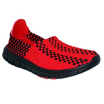 Georgia Bulldogs Woven Slip-On Unisex Shoes