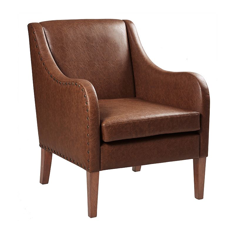 INK+IVY Ferguson Accent Arm Chair, Brown