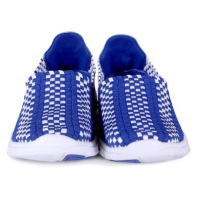 Kentucky Wildcats Woven Slip-On Unisex Shoes