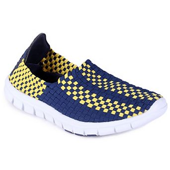 Michigan Wolverines Woven Slip-On Unisex Shoes