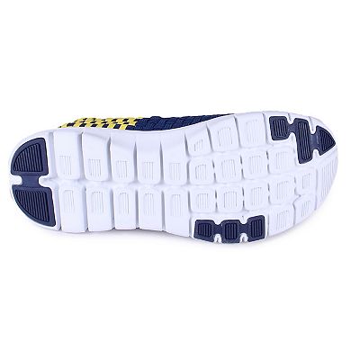 Michigan Wolverines Woven Slip-On Unisex Shoes