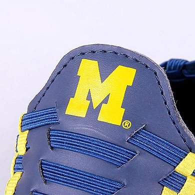 Michigan Wolverines Woven Slip-On Unisex Shoes