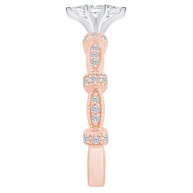 Alyson Layne 14k Gold 1/2 Carat T.W. Diamond Marquise Engagement Ring